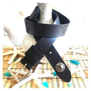 🇺🇸☠️Classic Harley-Davidson Skull Belt☠️